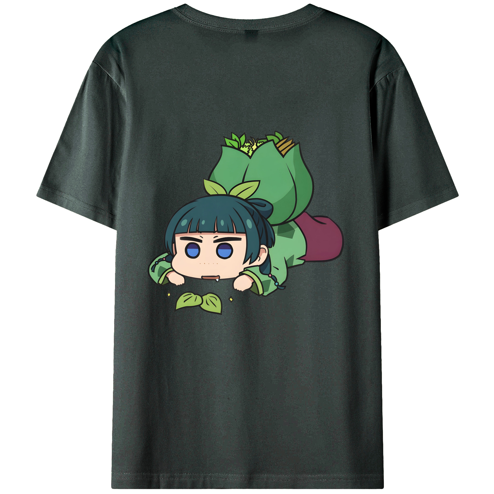 （画像用） 薬屋のひとりごと The Apothecary Diaries 綿100％ メンズ半袖Tシャツ（バックプリント） 通気性